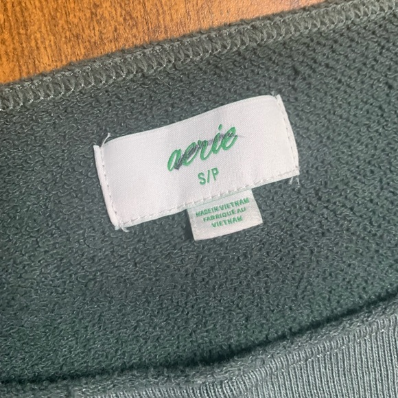 Aerie off the shoulder crew neck sweatshirt - Picture 4 of 5